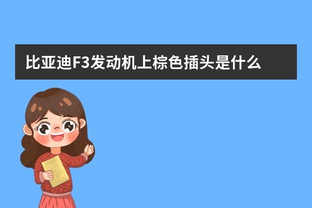 比亚迪F3发动机上棕色插头是什么 比亚迪宋max发动机是什么牌子