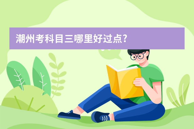 潮州考科目三哪里好过点?